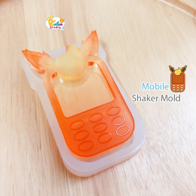 Flare x Mobile Shaker Mold / Pokemold / Silicone Mold / Shaker Mold