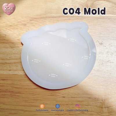 C 03, C04  Shell Coaster / Fish Bowl Coaster /  Silicone Mold / Epoxy Resin Mold