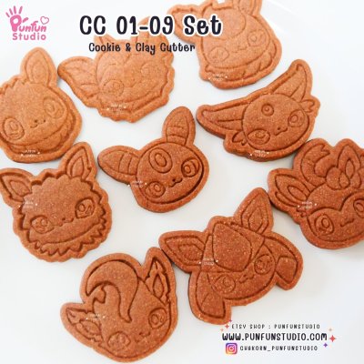  Eev Evo Cookie & Clay Cutter / Cookie Cutter