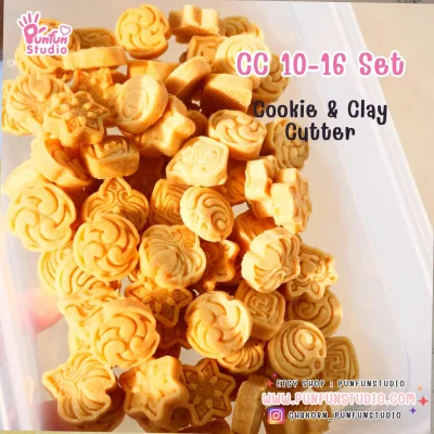 CC 10-16 Genshin Cookie & Clay Cutter / Cookie Cutter / Polymer Cutter / Fondant Cutter / Play-Doh Cutter