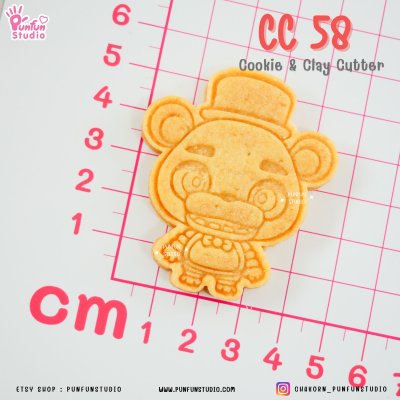 CC 51-58 Cookie & Clay Cutter / Cartoon / Cookie Cutter / Polymer Cutter / Fondant Cutter