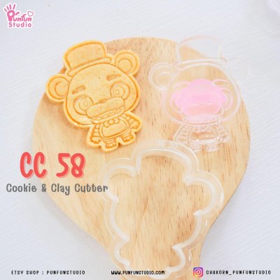CC 51-58 Cookie & Clay Cutter / Cartoon / Cookie Cutter / Polymer Cutter / Fondant Cutter