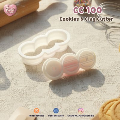 CC 99-100 K-POP Cookie Cutter, 3D Printed PLA Clay Cutter