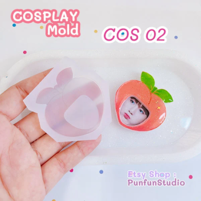 COS 01, 02, 03, 04 Molds / Cosplay Photo Frame / Photo Frame Mold / Silicone Mold