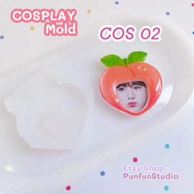 Peach Mold Cosplay Photo Frame 