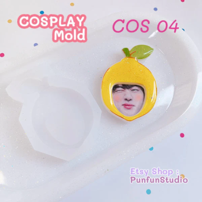COS 01, 02, 03, 04 Molds / Cosplay Photo Frame / Photo Frame Mold / Silicone Mold