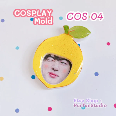 COS 01, 02, 03, 04 Molds / Cosplay Photo Frame / Photo Frame Mold / Silicone Mold