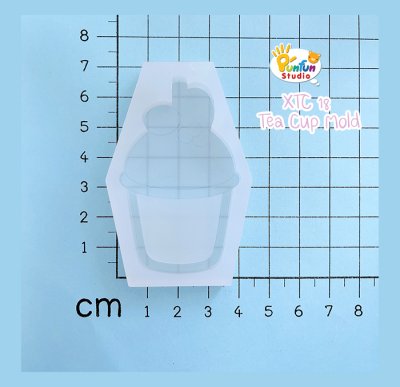 XTC 18 Cutie Bunny X Tea Cup Mold / Shaker Mold / Silicone Mold
