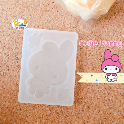 Cutie Bunny 01 Mold / Kawaii Mold / Silicone Mold