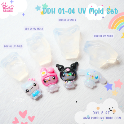 DDH 01-04 Kitty & Freind Mold Set