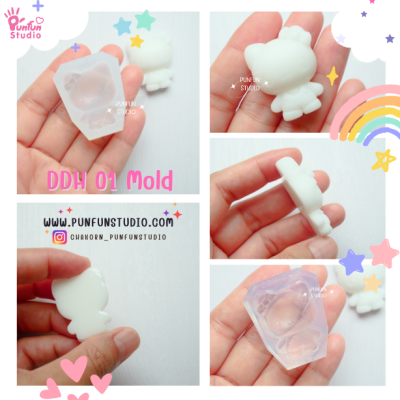 DDH 01-04 Kitty & Freind Mold Set