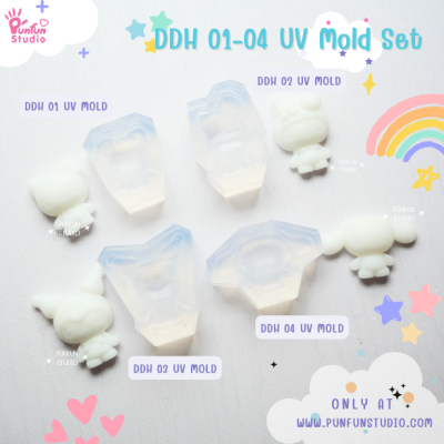 DDH 01-04 Kitty & Freind Mold Set