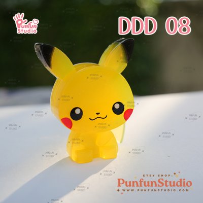 DDD 08 UV Pika Mold / 3D Silicone Mold