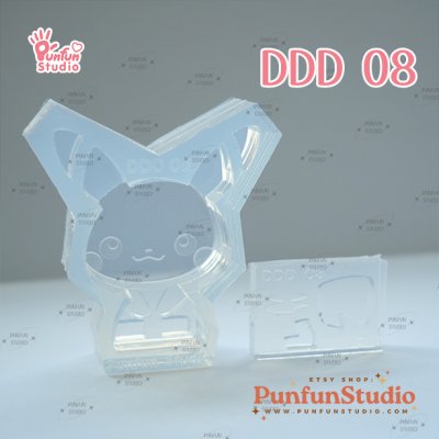 DDD 08 UV Pika Mold / 3D Silicone Mold