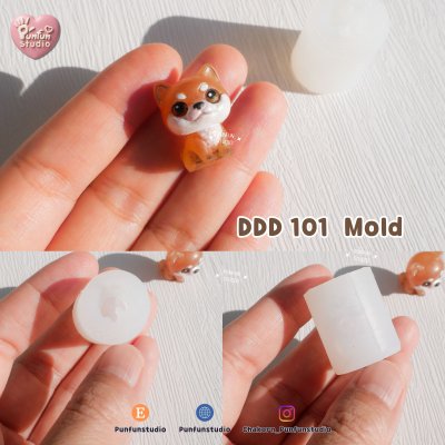 DDD 101-105 Tiny 3D Molds / UV Resin