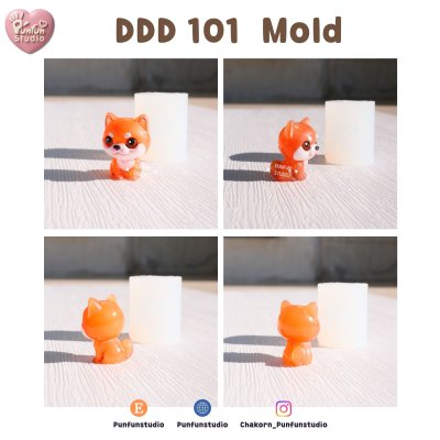 DDD 101-105 Tiny 3D Molds / UV Resin