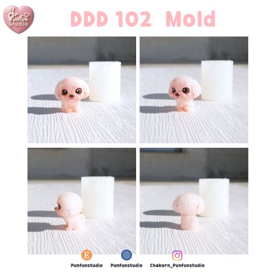 DDD 101-105 Tiny 3D Molds / UV Resin