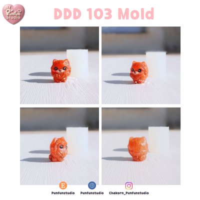 DDD 101-105 Tiny 3D Molds / UV Resin