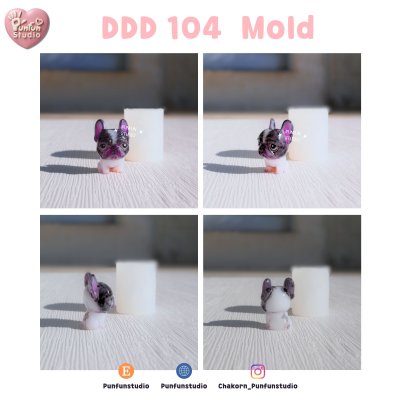 DDD 101-105 Tiny 3D Molds / UV Resin