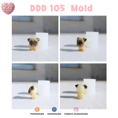 DDD 101-105 Tiny 3D Molds / UV Resin