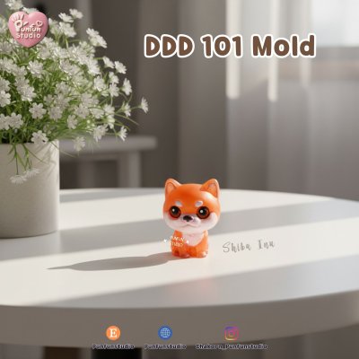 DDD 101-105 Tiny 3D Molds / UV Resin