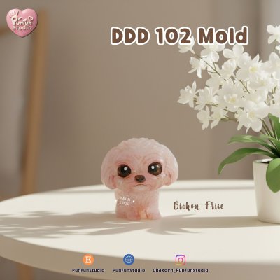 DDD 101-105 Tiny 3D Molds / UV Resin