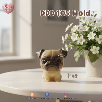 DDD 101-105 Tiny 3D Molds / UV Resin