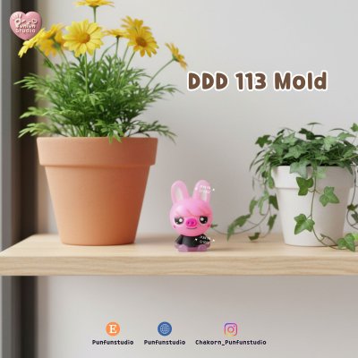 DDD 111-118 Tiny 3D Molds / SK Animal / UV Resin