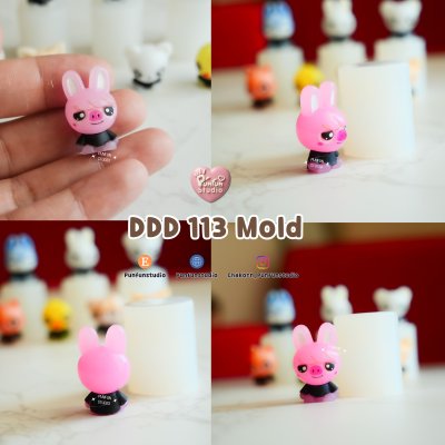 DDD 111-118 Tiny 3D Molds / SK Animal / UV Resin