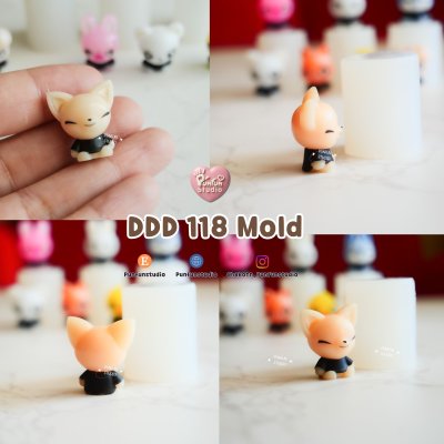 DDD 111-118 Tiny 3D Molds / SK Animal / UV Resin