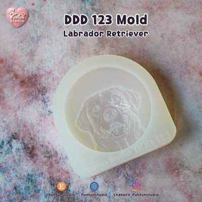 DDD 121-136 Dog Breed Mold / Pet Dog Head Resin / High-relief / Hi-detail / Epoxy Resin, Chocolate, fondant, Soap