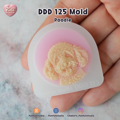 DDD 121-136 Dog Breed Mold / Pet Dog Head Resin / High-relief / Hi-detail / Epoxy Resin, Chocolate, fondant, Soap