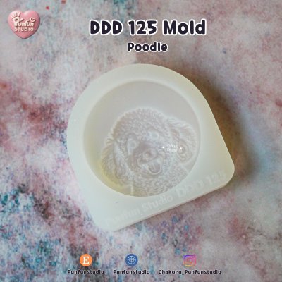 DDD 121-136 Dog Breed Mold / Pet Dog Head Resin / High-relief / Hi-detail / Epoxy Resin, Chocolate, fondant, Soap
