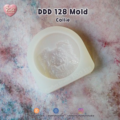 DDD 121-136 Dog Breed Mold / Pet Dog Head Resin / High-relief / Hi-detail / Epoxy Resin, Chocolate, fondant, Soap