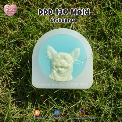 DDD 121-136 Dog Breed Mold / Pet Dog Head Resin / High-relief / Hi-detail / Epoxy Resin, Chocolate, fondant, Soap