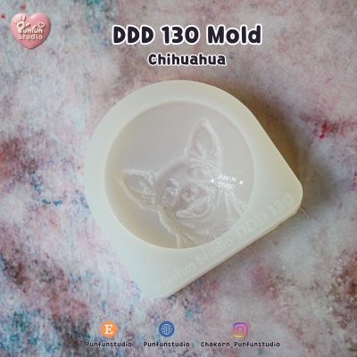 DDD 121-136 Dog Breed Mold / Pet Dog Head Resin / High-relief / Hi-detail / Epoxy Resin, Chocolate, fondant, Soap
