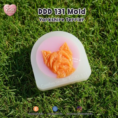 DDD 121-136 Dog Breed Mold / Pet Dog Head Resin / High-relief / Hi-detail / Epoxy Resin, Chocolate, fondant, Soap