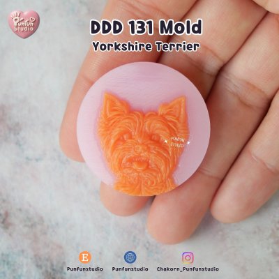 DDD 121-136 Dog Breed Mold / Pet Dog Head Resin / High-relief / Hi-detail / Epoxy Resin, Chocolate, fondant, Soap