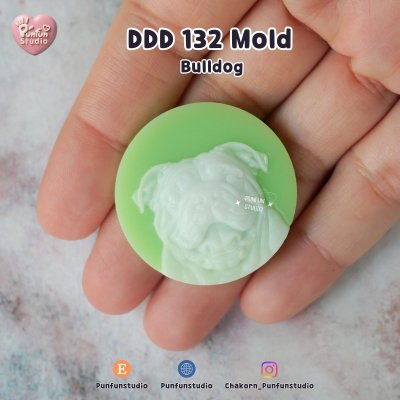 DDD 121-136 Dog Breed Mold / Pet Dog Head Resin / High-relief / Hi-detail / Epoxy Resin, Chocolate, fondant, Soap