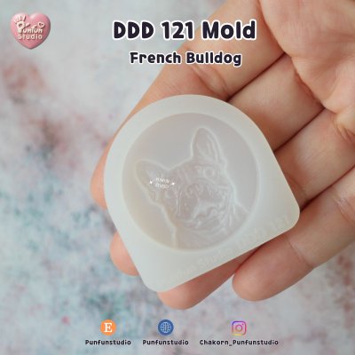 DDD 121-136 Dog Breed Mold / Pet Dog Head Resin / High-relief / Hi-detail / Epoxy Resin, Chocolate, fondant, Soap