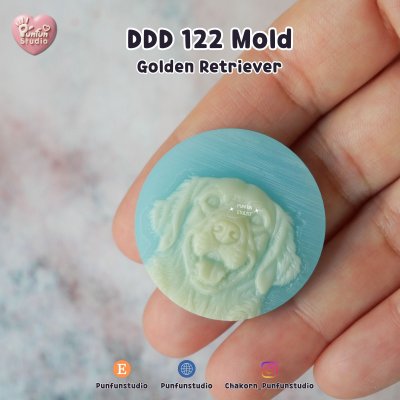 DDD 121-136 Dog Breed Mold / Pet Dog Head Resin / High-relief / Hi-detail / Epoxy Resin, Chocolate, fondant, Soap