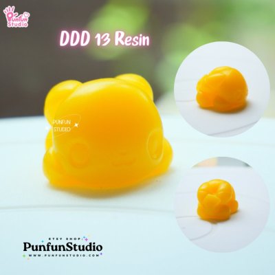 DDD 13-16 Mold & Resin / Crouching Pokemold / 3D Mold