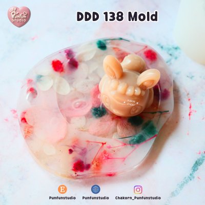 DDD 138 Crouching Eev Mold / Pokemold / 3D Mold
