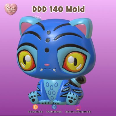 DDD 88-90, 139-140 / Kpop Hunter / High-relief / Hi-detail / Epoxy Resin, Chocolate, fondant, Jelly Mold