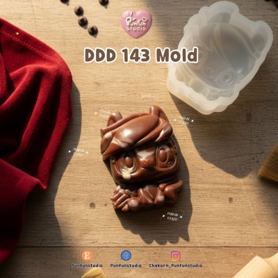 DDD 141-146 Pony Molds / High-relief / Hi-detail / Epoxy Resin, Chocolate, fondant, Jelly Mold