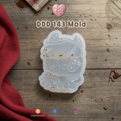 DDD 141-146 Pony Molds / High-relief / Hi-detail / Epoxy Resin, Chocolate, fondant, Jelly Mold
