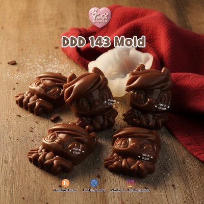 DDD 141-146 Pony Molds / High-relief / Hi-detail / Epoxy Resin, Chocolate, fondant, Jelly Mold