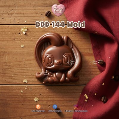 DDD 141-146 Pony Molds / High-relief / Hi-detail / Epoxy Resin, Chocolate, fondant, Jelly Mold