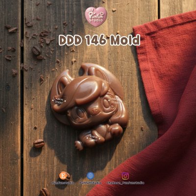DDD 141-146 Pony Molds / High-relief / Hi-detail / Epoxy Resin, Chocolate, fondant, Jelly Mold