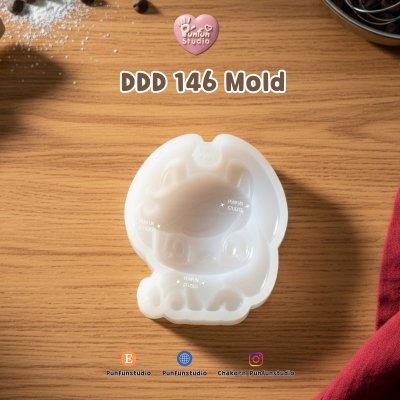 DDD 141-146 Pony Molds / High-relief / Hi-detail / Epoxy Resin, Chocolate, fondant, Jelly Mold